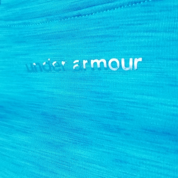 Under Armour ColdGear Blue 1/2 Zip Top - Small - Picture 3 of 3